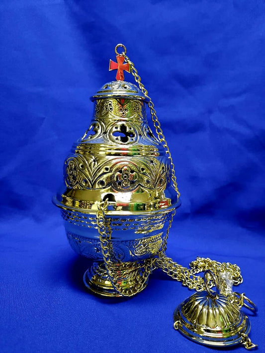 Incensario en metal de Bronce