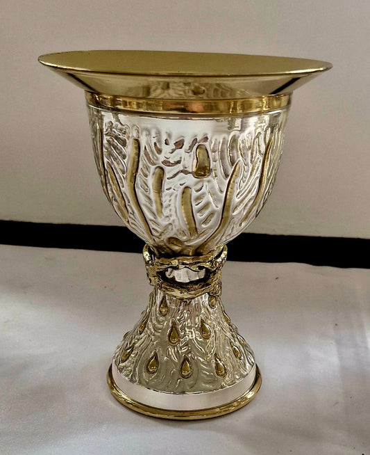 Cáliz sangre de cristo, nudo de corona espinas