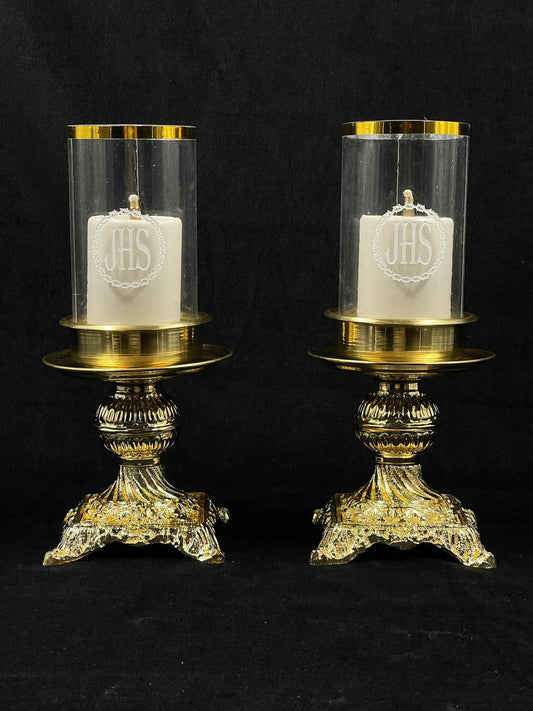 Candelabro para mesa de altar de 16cm