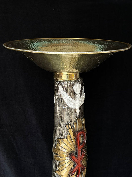 Pila bautismal portátil